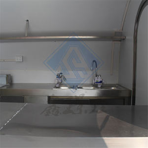 Fabrication en usine 300CM rue ronde bon prix crème glacée personnalisée avec cuisine complète remorque de camion de nourriture mobile à vendre - Product Image 3