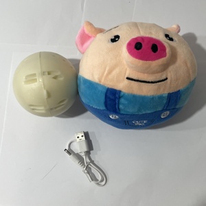 Juguete <span class=keywords><strong>de</strong></span> perro <span class=keywords><strong>de</strong></span> baile inteligente recargable por USB <span class=keywords><strong>de</strong></span> dibujos animados, juguete <span class=keywords><strong>de</strong></span> peluche interactivo electrónico <span class=keywords><strong>para</strong></span> mascotas que rebota - Product Image 3