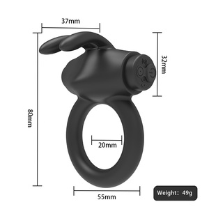 อุปกรณ์รัดอวัยวะเพศชาย แหวนรัดองคชาต ของเล่นทางเพศ ทำจากซิลิโคน - Product Image 1