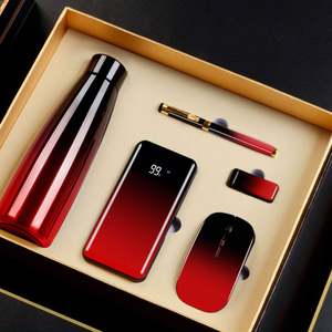 Promotional Vacuum <b>Cup</b> and Pen with 8GB USB Flash with Wireless Mouse and Power Bank for Gift Set for All Occasion with Low Moq - Product Image 1