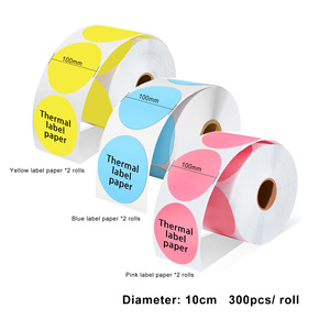 Màu Xanh răng + PC không dây nhiệt 4x6 inkless máy in nhãn - Product Image 5