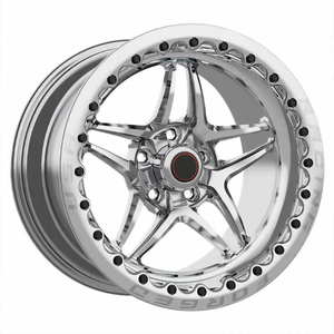 Ruedas <span class=keywords><strong>Drag</strong></span> <span class=keywords><strong>Race</strong></span> personalizadas 5X112 5X120 5X114.3 5x115 5x127 ruedas Beadlock forjadas para Chevrolet Corvette C6 American Muscle Cars - Product Image 4
