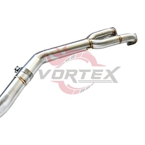 Vortex SS304 Exhaust Midpipe fits BMW M2 G87 3.0T Performance Racing Single to Dual Pipe - Product Image 5