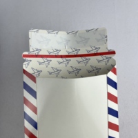 Enveloppes épaisses personnalisées de courrier aérien pour des invitations de partie lettres d'amour lettres de Noël de correspondance militaire aux troupes