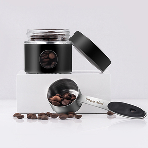 Stainless Steel Coffee <b>Measuring</b> <b>Spoon</b> Coffee Bean Storage Jar for Grinding Coffee Beans Tea and Sugar- Home Barista Accessories - Product Image 4