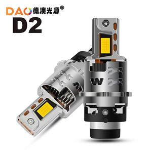 Dao D2 D2S 30000 Lm 6000K 12V 50W <b>LED</b> <b>Headlight</b> Bulb For Car Retrofit Upgrade Universal Fitment - Product Image 1