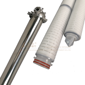 Abrazadera de tratamiento de agua de 10 pulgadas de acero inoxidable 316L para carcasa de filtro de cartucho industrial para equipos de filtración de vino - Product Image 4