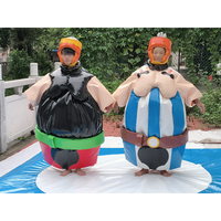 Costume de sumo Astérix et Obélix avec tapis pour adultes, vente en gros de lutte de sumo, fabricants de lutte de sumo