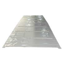 Bâche de piscine imperméable antistatique en PVC 900 GSM, bâche de conteneur de 40 pieds, très résistante