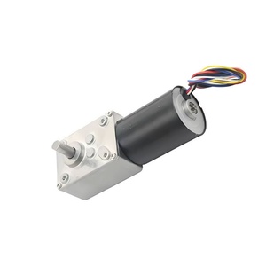 Motor de Engranajes de Turbina DC 5840-3650, 12V/24V, Eje Roscado M8, 70KG.CM, Motor sin Escobillas con Regulación de Velocidad de Avance y Retroceso - Product Image 3