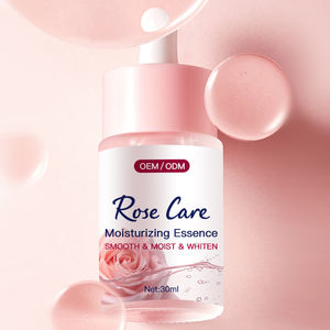 مصل وجه وردي مرطب بحمض الهيالورونيك النقي فيتامين C لتفتيح الورد والببتيد والببتيد الوردي لتصحيح البقع الداكنة مصل وجه الورد - Product Image 4