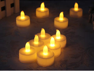 <span class=keywords><strong>Bougie</strong></span> Électronique <span class=keywords><strong>LED</strong></span> <span class=keywords><strong>Scintillante</strong></span>, Petites Lumières en Cire de Thé, Décoration d'Ambiance Festive pour Anniversaire - Product Image 6