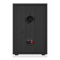 Ensemble combiné amplificateur domestique 2 canaux avec haut-parleur en aluminium de 5,5 pouces, radio FM, lecteur MP3 et télécommande avec microphone pour karaoké