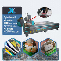 Machine de découpe à broche vibrante CNC JX AUTO pour cuir/tissu/carton ondulé
