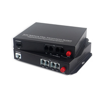 ตัวแปลงสัญญาณเสียงคุณภาพสูง Fxs/Fxo ไปเป็นไฟเบอร์ออปติกแปลง4ช่อง PCM