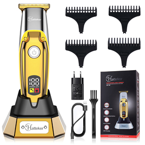 Kit de coupe de cheveux sans fil Hatteker pour hommes, tondeuse à barbe avec lame en T - Product Image 2