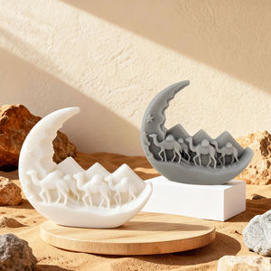 แม่พิมพ์เทียนซิลิโคนเกรดอาหาร ใช้ซ้ำได้ รูปทรงอูฐทะเลทราย รุ่นใหม่ ปี 2026 ปลอดภัยสำหรับเครื่องล้างจาน - Product Image 5