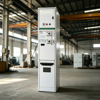 Unidad de Anillo Principal Vertical Compacta Zhixin con Aislamiento de Gas de 12kV, Gabinete Eléctrico Sellado IP67 630A para Energía Municipal