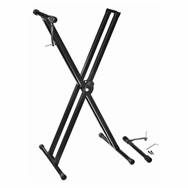 Wholesale Musical Instrument Stand Detachable Double Keyboard Stand