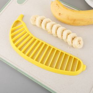 Nuevo Cortador Manual de Plátanos, Color Amarillo, 11.25 Pulgadas, Práctico Utensilio de Cocina, Pelador, Cortador y Picador de Frutas y Ensaladas de Plástico - Product Image 5