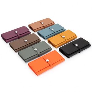 Cartera de Cuero Lichi con Clip, Ranuras para Tarjetas, Gran Capacidad, con Logotipo Personalizado - Product Image 6