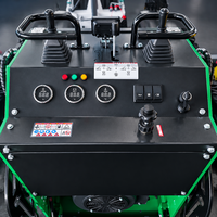 Mini-chargeuse compacte à 4 roues avec commande par joystick, hydraulique auxiliaire 16Mpa, moteur diesel Yanmar, tracteur compact