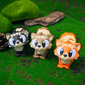 Statue de Furet Mignon Imprimée en 3D, Furet Articulé pour Cadeaux de Fête, Cadeau d'Anniversaire pour Collection d'Animaux et de Dinosaures - Product Image 6