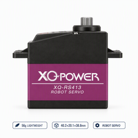 Nouvel Arrivage 2026 XQ-POWER XQ-RS413 Servo Numérique Sans Noyau à Couple Élevé 13KG Engrenage en Titane 180 Degrés 4.8V-6V pour Voiture RC Bateau Robot
