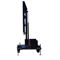 Système de levage hydraulique télescopique en acier chromé dur pour écran extérieur IP65, idéal pour voiture et LED - Vente chaude