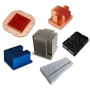 Tùy chỉnh Mini CNC gia công tinh khiết đồng thau <span class=keywords><strong>Chipset</strong></span> skived vây Cooler tản nhiệt cho PC CPU GPU uốn Hàn chế biến - Product Image 3