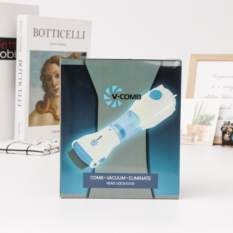 Vacuum comb lice machine Flea Remover Electric Head Lice Comb Treatment electric lice remover vacuum eliminate  Electrical