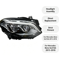 Pièces automobiles, mise à niveau des phares LED pour Mercedes Benz GLE 166 2015-2018 OE A1668200759 A1668200859