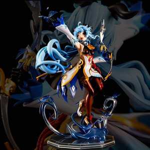 10-40cm genshin tác động Xiao zhongli wanderer phim hoạt hình lớn hình PVC Anime hình trò chơi thu thập hành động - Product Image 5