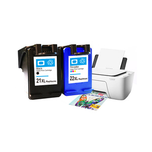 Singhiozzo 21XL 22XL rigenerabile cartuccia completa ricaricabile HP21XL/22XL stampante ufficio <span class=keywords><strong>Inkjet</strong></span> Deskjet D1311 24 mesi nero - Product Image 4