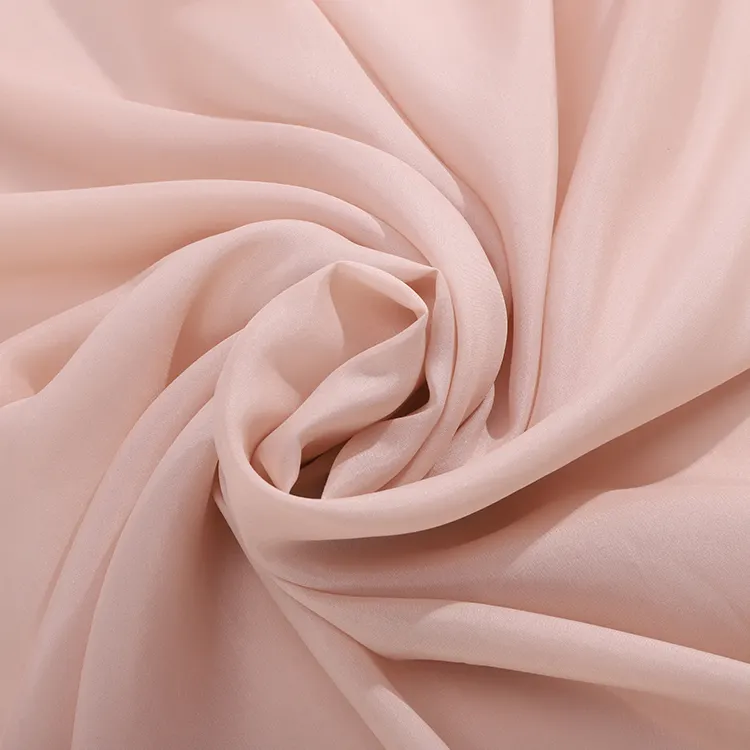 High Quality Classic Style Habotai Silk 10オス/オスPink 100% Habotai Silk Fabric