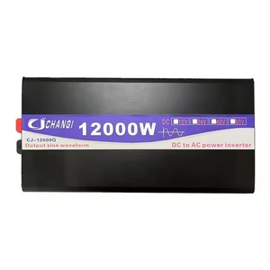 Convertisseur de courant DC 24V 48V vers AC <span class=keywords><strong>220V</strong></span> Onduleur à onde sinusoïdale pure Puissance nominale 6000W Puissance de pointe 12000W Onduleur de voiture - Product Image 2