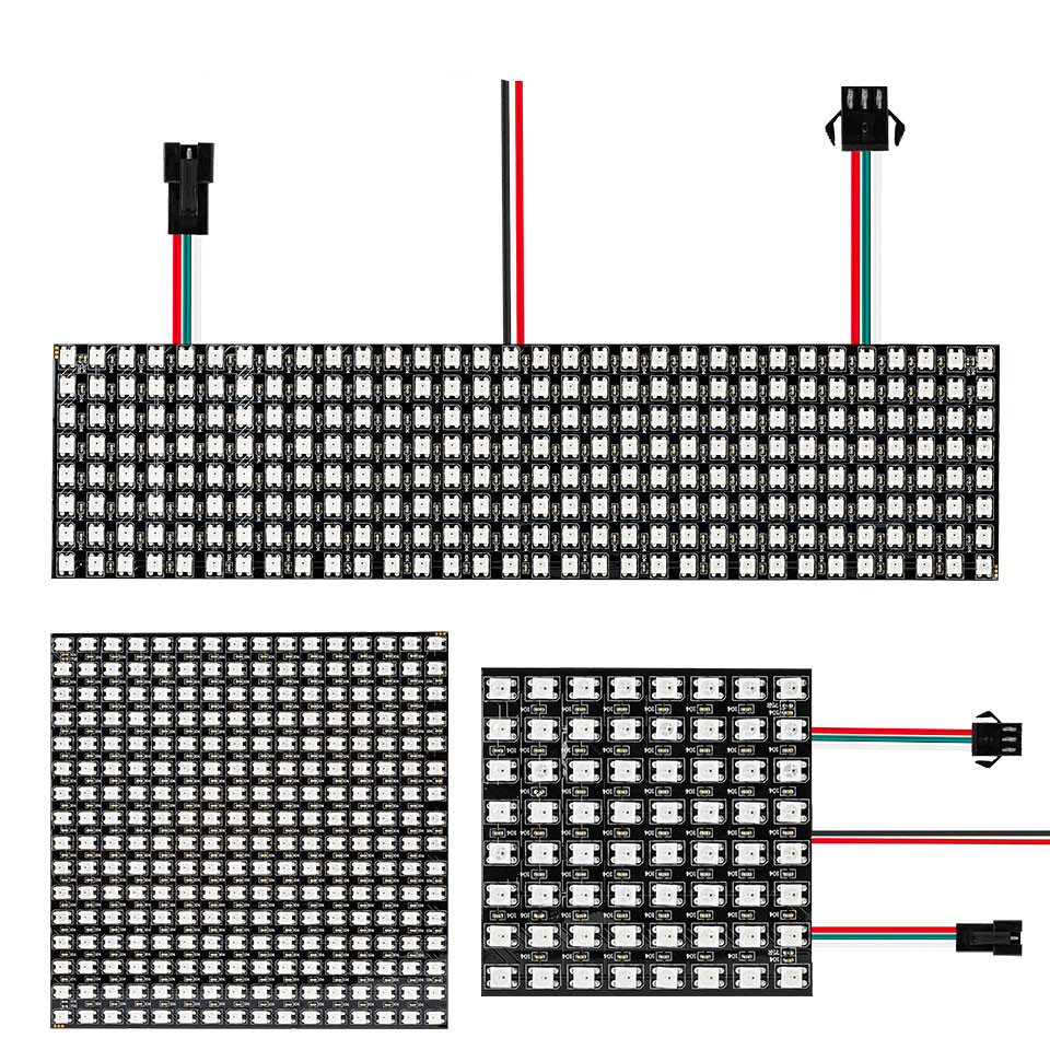 5V-WS2812-Placa PCB negra