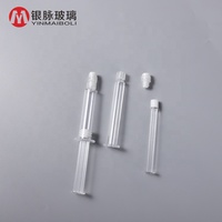 Bouteille d'aiguille Tube pour liquide de 3ml 5ml 10ml, plastique transparent, produit cosmétique, vente en gros