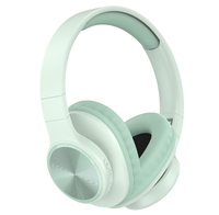 Headset Portabel Over-Ear BT Headphone 8 Jam Waktu Bermain Baterai Tahan Lama LED Headphone Nirkabel Pro Max Berkualitas Tinggi
