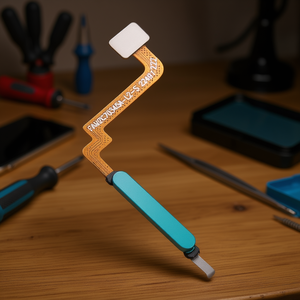 Cable flexible para lector de huellas dactilares para Xiaomi Redmi Note 11 4G Verde - Product Image 3