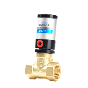 Q22HD-15 Pneumatische Afsluitklep Vacuüm Koperen Klep Luchtcontrole 1/2 "Klep Gebruikt Voor Vloeistof - Product Image 1