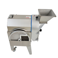 Cortadora Comercial Eléctrica Multifuncional de Acero Inoxidable Totalmente Automática para Repollo, Patatas, Ensaladas y Frutas/Vegetales