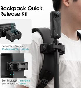 Soporte de Clip para Correa de Mochila STARTRC, Accesorio de Liberación Rápida Ajustable para Cámara de Acción, Compatible con Insta360 - Product Image 2