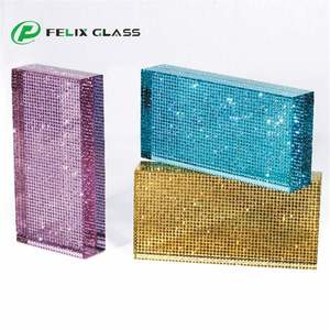 อิฐแก้วทึบส่องแสงเป็นประกายระยิบระยับหลากสี - Product Image 2