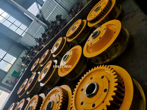 HNTIWIN China Lieferant Standard Angepasstes Vollmetall-Durchmesser 110~630 Überkopf-Gantry Aktiv-Passiv <span class=keywords><strong>Mecanum</strong></span> Vollmetallrad - Product Image 2