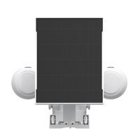 Télécommande de téléphone, caméra 4G avec zoom hybride à 4 objectifs PTZ à 360 degrés, panneau solaire de 7,5 W, 8000 mAh, enregistrement longue durée 24h/24 et 7j/7