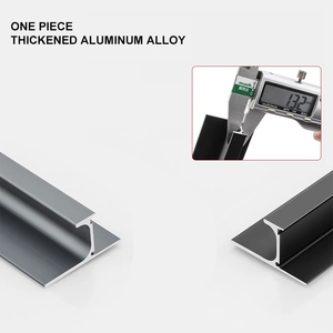 Tủ quần áo giấu cửa nhà bếp tủ Tủ ẩn nhôm hồ sơ trang trí kéo U <span class=keywords><strong>F</strong></span> G hình dạng cạnh xử lý - Product Image 5