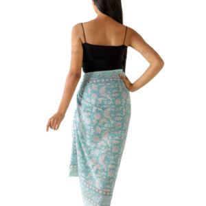 Venta caliente Hawaiian Sarong Pareo Tie Dye 100% Rayón Venta al por mayor personalizado Bali Fabricante Ropa de playa Cubrir 2017 - Product Image 1