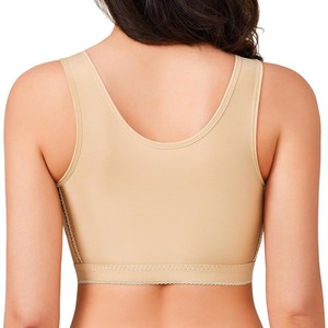 새로운 여성 전면 버튼 수술 후 성형 브래지어 바디 셰이퍼 푸시 업 코르셋 자세 교정기 쉐이프웨어 유방 지원 밴드 - Product Image 2