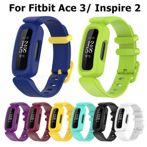<span class=keywords><strong>Bracelet</strong></span> pour <span class=keywords><strong>Fitbit</strong></span> <span class=keywords><strong>Ace</strong></span> 3 <span class=keywords><strong>Bracelet</strong></span> de montre pour enfants <span class=keywords><strong>Bracelet</strong></span> de remplacement en silicone souple pour <span class=keywords><strong>Fitbit</strong></span> Inspire 2 Ace3 - Product Image 2